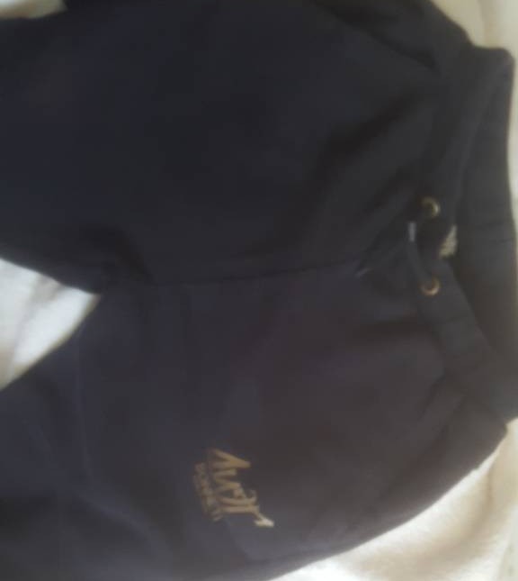 black and gold sonneti tracksuit